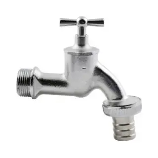 Waterton.nl Tapkraan Chroom Voor Regenton 1"