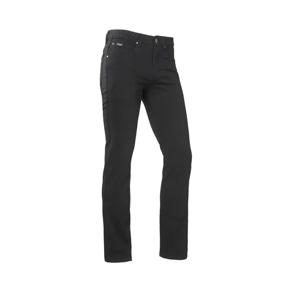 Brams Paris - Heren Jeans - Lengte 36 - Stretch - Danny - Zwart thumbnail