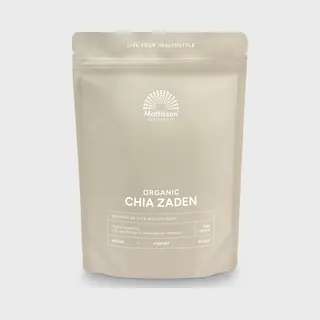 Mattisson - Biologische Chia Zaad Raw - Rijk Aan Omega 3, Vezels En Eiwitten - Vegan - 500 Gram