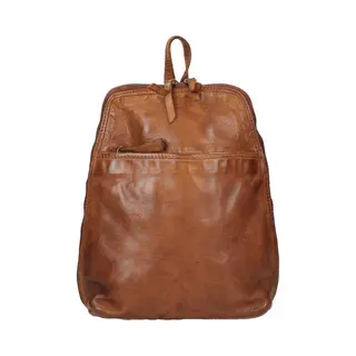 Bear Design Rugtas / Rugzak / Schooltas - Cow Lavato - 6 Liter - Leer - Cognac