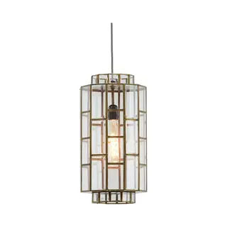 Light & Living Hanglamp SØStrene - Antiek-Brons + Glas