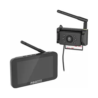Prouser Rückfahrkamera "Rückfahr-Kamerasystem Kabellos 5" Monitor" Full Hd