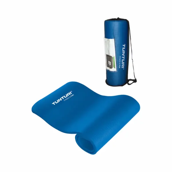 Tunturi 14TUSFU133 Gymnastikmatte Schwerlast-Trainingsmatte Blau thumbnail