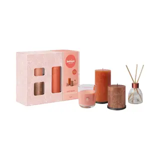 Bolsius - Giftset - Medium - Juicy Bliss - Peach