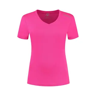 Rogelli Sportshirt Dames Korte Mouwen - Hardloopshirt - Roze - Xxl