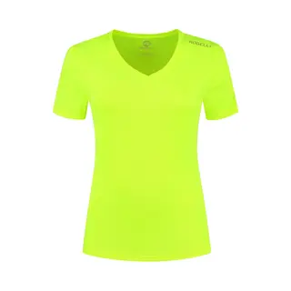 Rogelli Sportshirt Dames Korte Mouwen - Hardloopshirt - Fluor - S