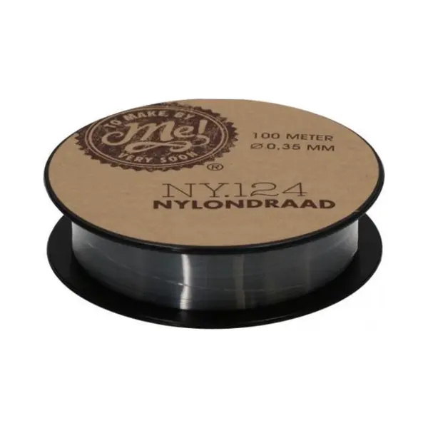 Nylon Hobby Draad - Visdraad - 0.35 Mm - 100 Meter - Nylondraad - Vis Draad - Transparant - Vislijn thumbnail
