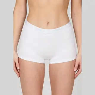 Beeren 2-pack Comfort Dames Boxershort Katoen - Lekker Zitten Ondergoed Dames - L - Wit