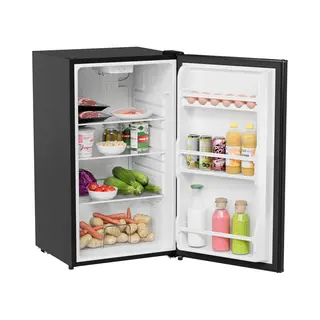 KitchenBrothers Koelkast - 92L - Tafelmodel - IJskast - Frigo - Vrijstaand - Zwart