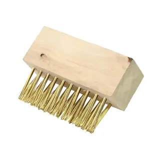 Benson Voegenborstel - Hout - 3 Rijen Staal - 10 X 3.5 X 4 Cm - Zonder Steel