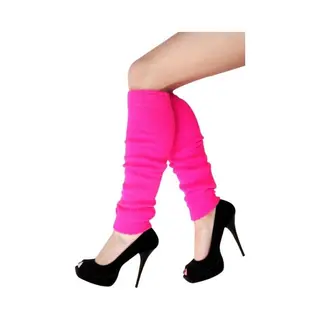 Beenwarmers Fluor Roze