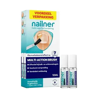 Nailner Kalknagelkwastje Multi-Action 10 Ml Met Kleurverbeterend Effect - Kalknagelbehandeling Voor Kalk En Schimmelnagel, Medische Hulpmiddelen Om