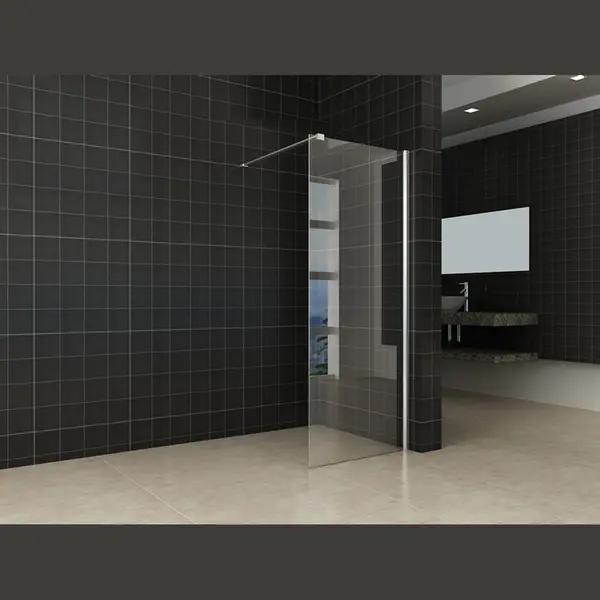 Wiesbaden Inloopdouche + Muurprofiel 700x2000 10mm Nano Glas thumbnail