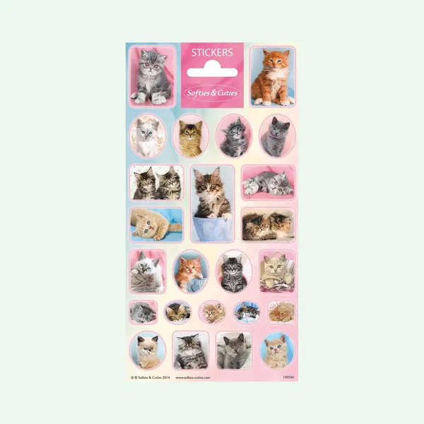 Stickers Schattige Katjes thumbnail