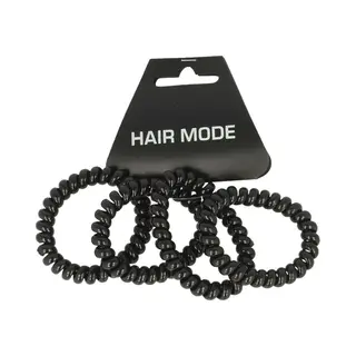 Hair Mode Elastiek Kabel Groot Zwart