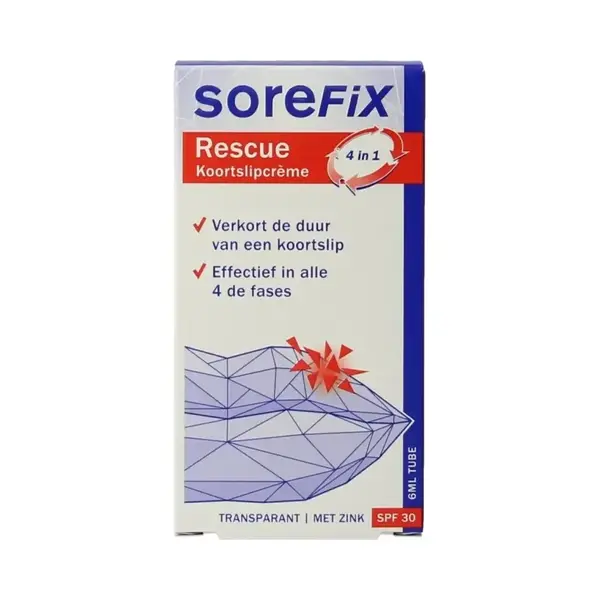 Sorefix Rescue Koortslipcreme 6 Ml thumbnail