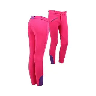 Qhp - Rijbroek Junior - Fuchsia - Maat 164