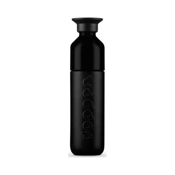 Dopper Insulated 350Ml Steamy Pink Isolatiefles Blazing Black 350ml thumbnail