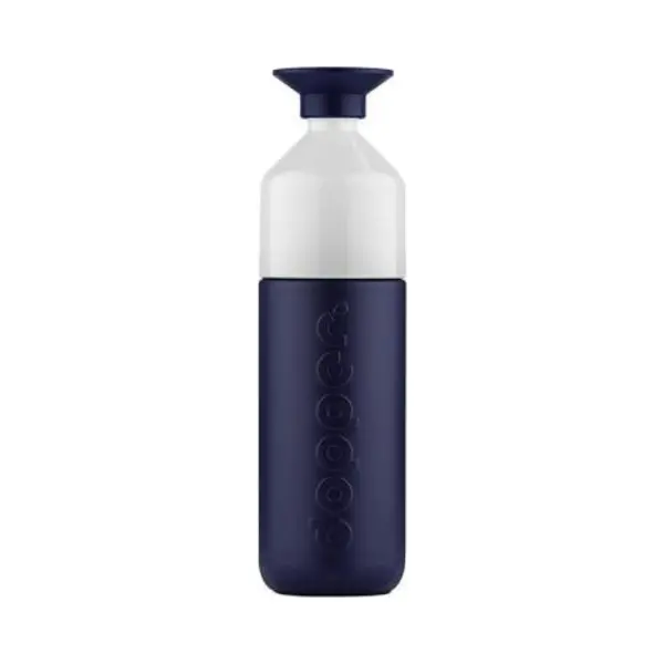 Dopper Insulated Thermo Bottle 1L Breaker Blue - Double-Walled, Leak-Proof, Keeps Cold For 24h/hot For 9h - Stainless Steel Drinking Bottle - Thermo thumbnail