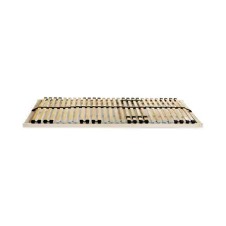 Slatted Bed Base Without Mattress With 28 Slats 7 Zones 80x200 Cm Vidaxl