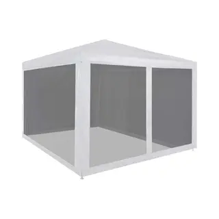 VidaXL - Partytent - Met - 4 - Mesh - Zijwanden - 3x3 - M