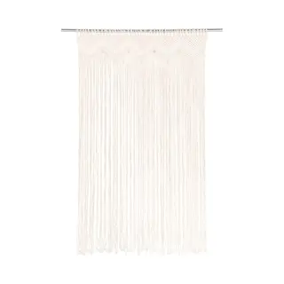 vidaXL Macramé Gordijn, 140 X 240 Cm, Katoen