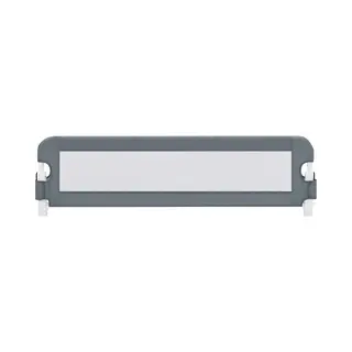 Toddler Safety Bed Rail Grey 150x42 Cm Polyester Vidaxl