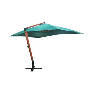 VidaXL Zweefparasol Melia 300x400 Cm Groen