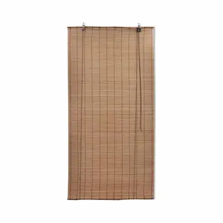 Brown Bamboo Roller Blinds 80 X 160 Cm Vidaxl