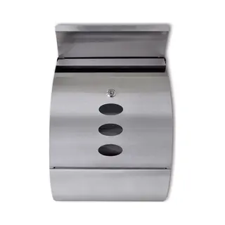 Stainless Steel Mailbox Vidaxl