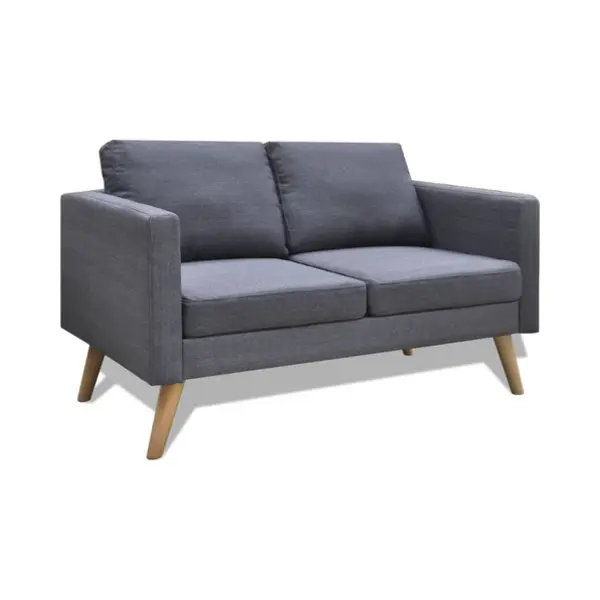 VidaXL 242220 Sofa 2 Sitz(e) Grau thumbnail