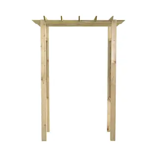 VidaXL - Rozenboog - 150x60x204 - Cm - Geïmpregneerd - Hout
