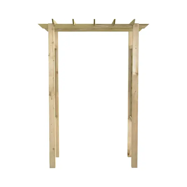 Vidaxl - Gartenlaube Rosenbogen 150 X 60 X 204 Cm Holz Imprägniert thumbnail