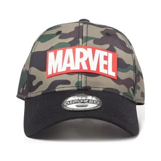 Marvel - Camouflage Logo Adjustable Cap