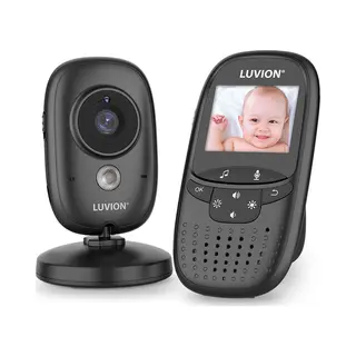 Luvion® Easy Black Babyphone - Babyfoon Met Camera - Premium Baby Monitor