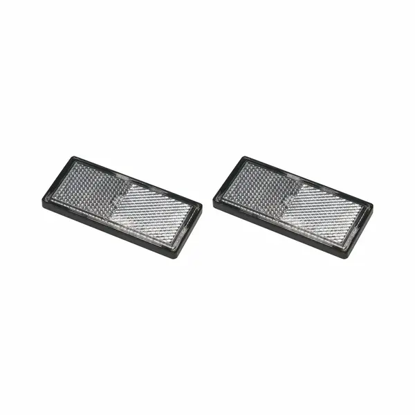 ProPlus Zelfklevende Reflectoren - Rechthoekig - Wit - 85 X 39 Mm - 2 Stuks thumbnail