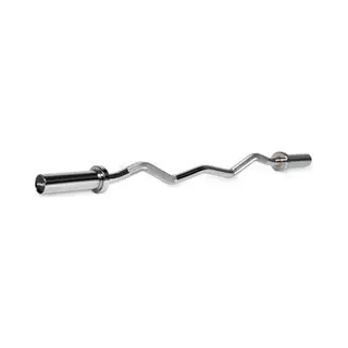 VirtuFit Olympische Ez Curl Bar - Halterstang - 120 Cm