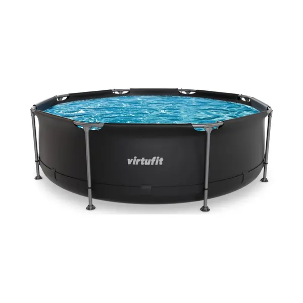 VirtuFit Rond Zwembad -Ø244 X 76 Cm - Antraciet thumbnail