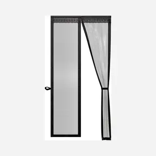 O'Daddy® Deurgordijn Deluxe Fiber - Magnetisch Vliegengordijn - Zelfsluitend - Zwart 100x230 Cm