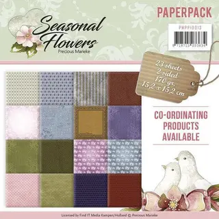 Pm Seasonal Flowers Paperpack