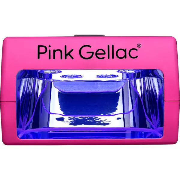 Pink Gellac Kompakt Uv Lampe Für Gelnägel Rosa - Mini Uv Lampe Für Nägel Mit Automatischem Timer Für Unterwegs - Nagellampe Für Nägel In thumbnail