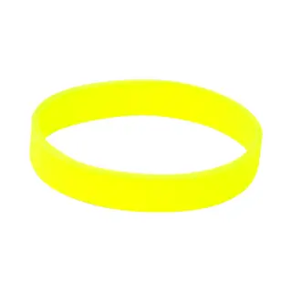 Siliconen Armbandjes - Neon Geel Stretch Polsbandjes Voor Volwassenen