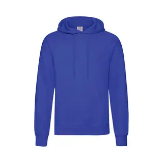 Fruit Of The Loom Sweater - Met Capuchon - Blauw - Volwassenen - Hoodie Xl