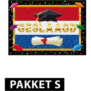 Shoppartners Geslaagd Versiering Pakket Klein