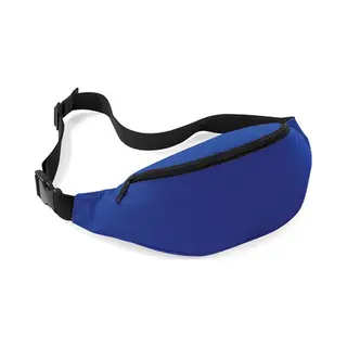 Bagbase Heuptasje/buideltasje - 1x - Blauw - 38 X 14 X 8 Cm - Festivaltasjes - Reis/vakantie/wandel Tasje