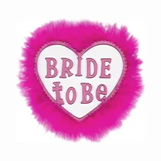 Widmann Wilmann Bride To Be - Broche - Roze - Vrijgezellenfeest - Verkleedbroche