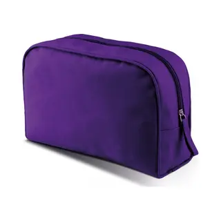 Kimood Grote Toilettas / Make-up Etui - Paars - 28 X 18 X 9 Cm - Reis Etui - Schooletui - 5 Liter Inhoud