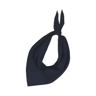 Kariban Bandana Zakdoek - Zwarte Halsdoek Van Polyester En Katoen