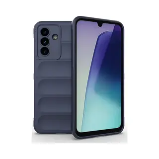 MobyDefend Hoesje - Geschikt Voor Samsung Galaxy A17 - Tpu Gripcase - Blauw