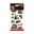 Bruin, Geel, Multi, Rood